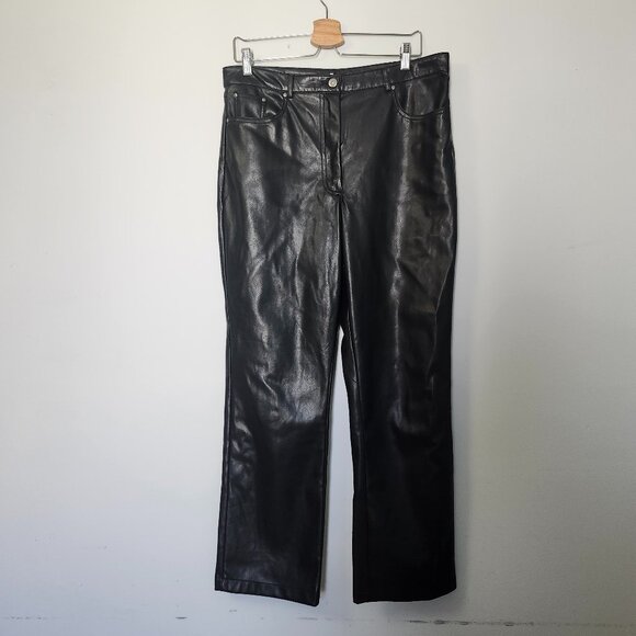 7 FOR ALL MANKIND | Faux Leather Pants - Picture 3 of 12